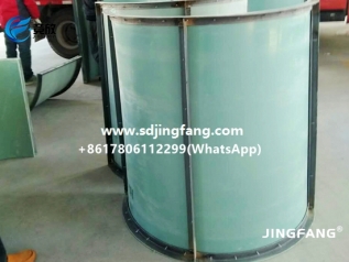 Опалубка колонн из ПВХ, применяемая для круглых или квадратных колонн