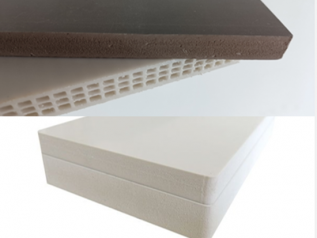 Обратите внимание на новые поддельные изделия из ПВХ для опалубки бетона.